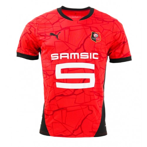 Pánský Fotbalový dres Stade Rennais 2024-25 Domácí Krátký Rukáv